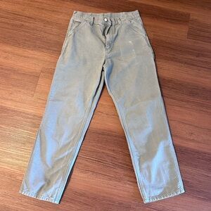 Carhartt WIP Single Knee Smoke Green